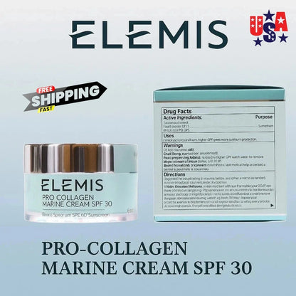 ELEMIS Pro-Collagen Marine Cream SPF 30 – 1.6 oz free shipping USA
