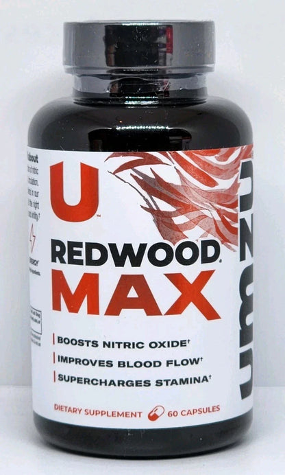 UMZU REDWOOD MAX Blood Flow Support Dietary Supplement 60 Capsules